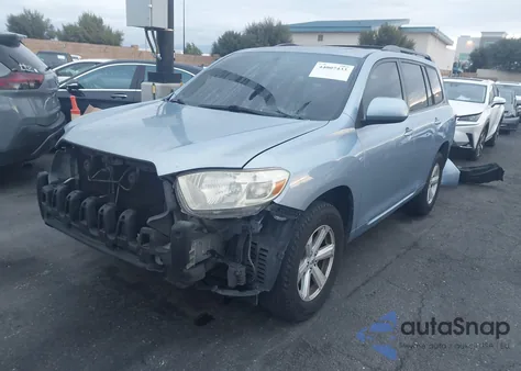 2010 Toyota Highlander Se V6 from USA, damaged, VIN 5TDKK3EH4AS006921